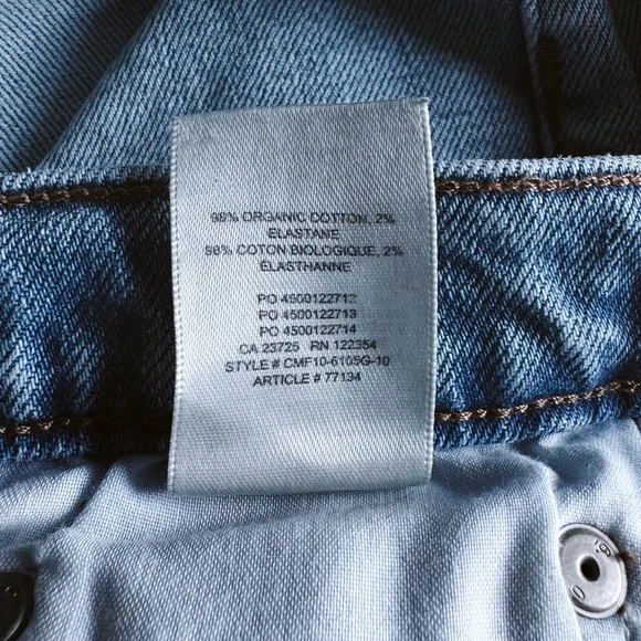 Aritzia Denim Forum Arlo Hi-rise Straight Jean - Size 26 - Picture 8 of 8